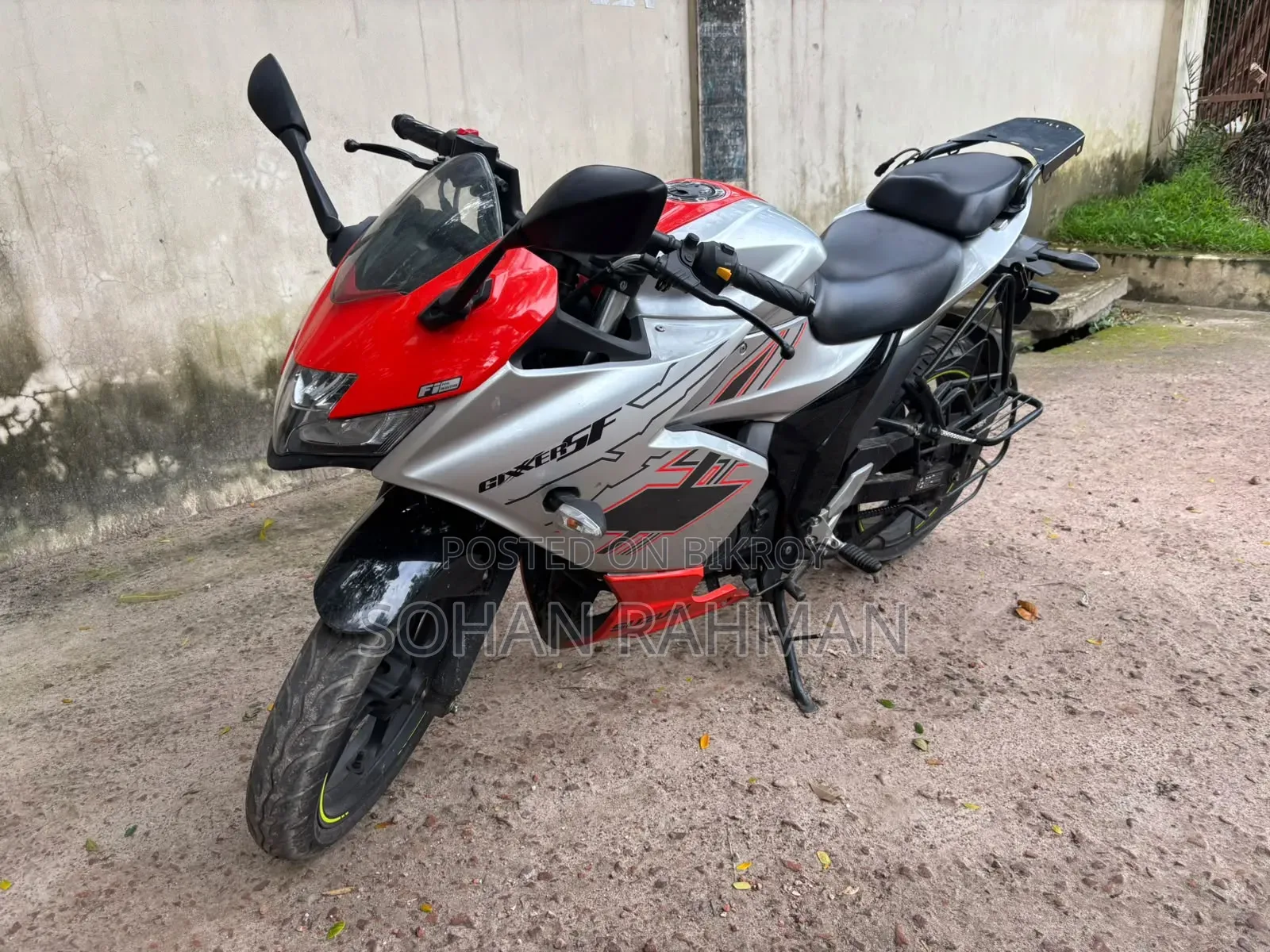 Suzuki Gixxer SF 2024 Orange