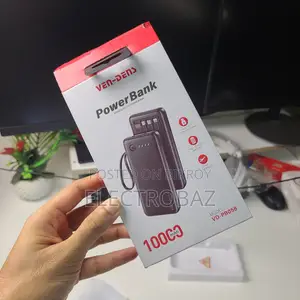 VEN-DENS VD-PB058 10000mAh পাওয়ার ব্যাংক (-C + Lightning + Micro USB)