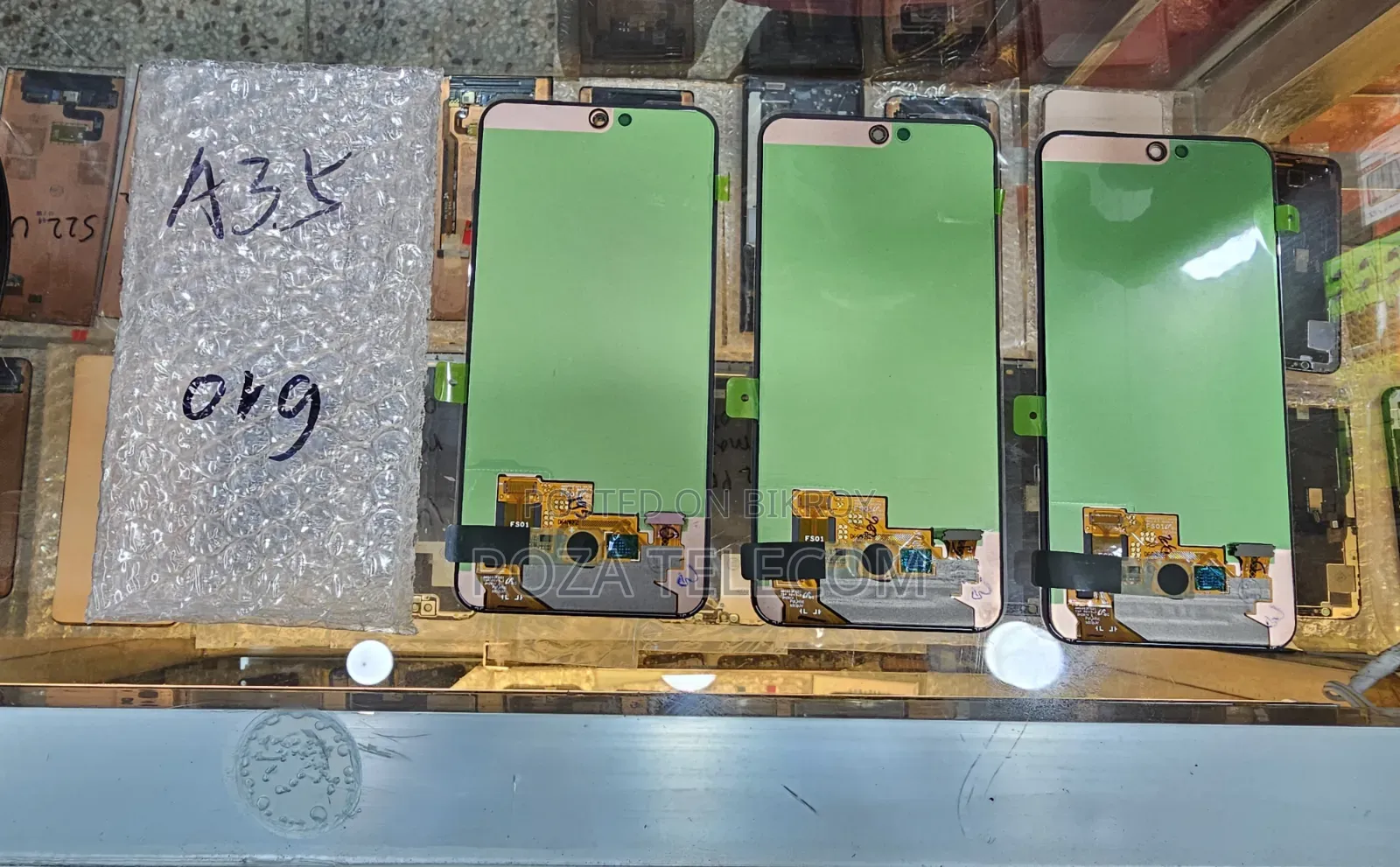 Samsung A35 Phone Remove Original Super Amoled Display