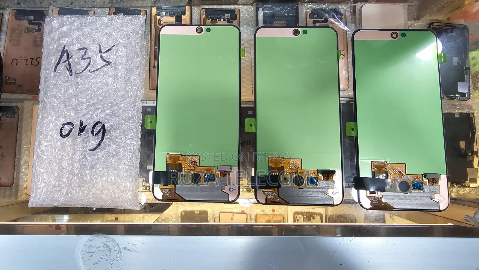 Samsung A35 Phone Remove Original Super Amoled Display