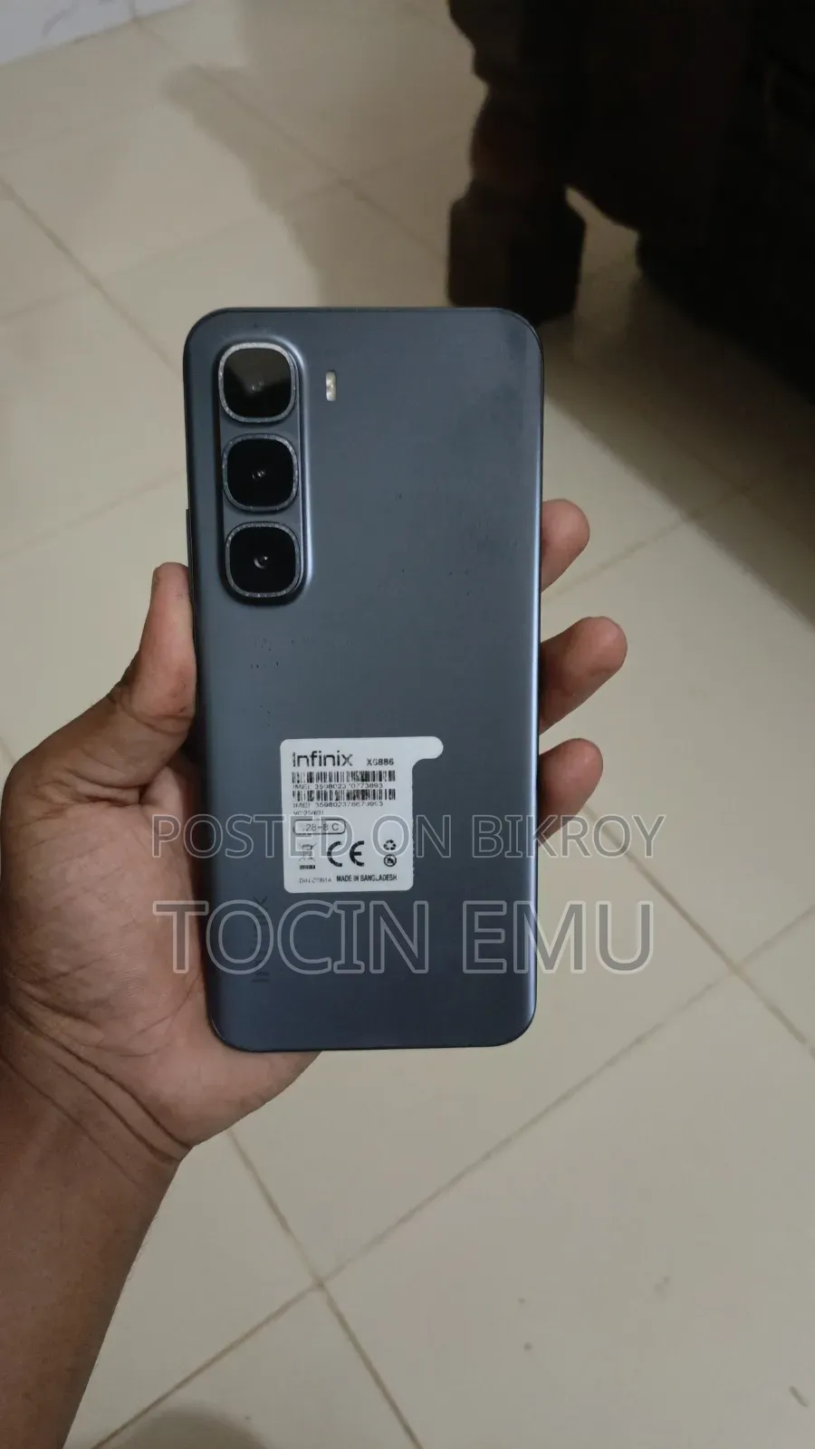 ইনফিনিক্স হট ৬০ প্রো+ ১২৮ জিবি কালো