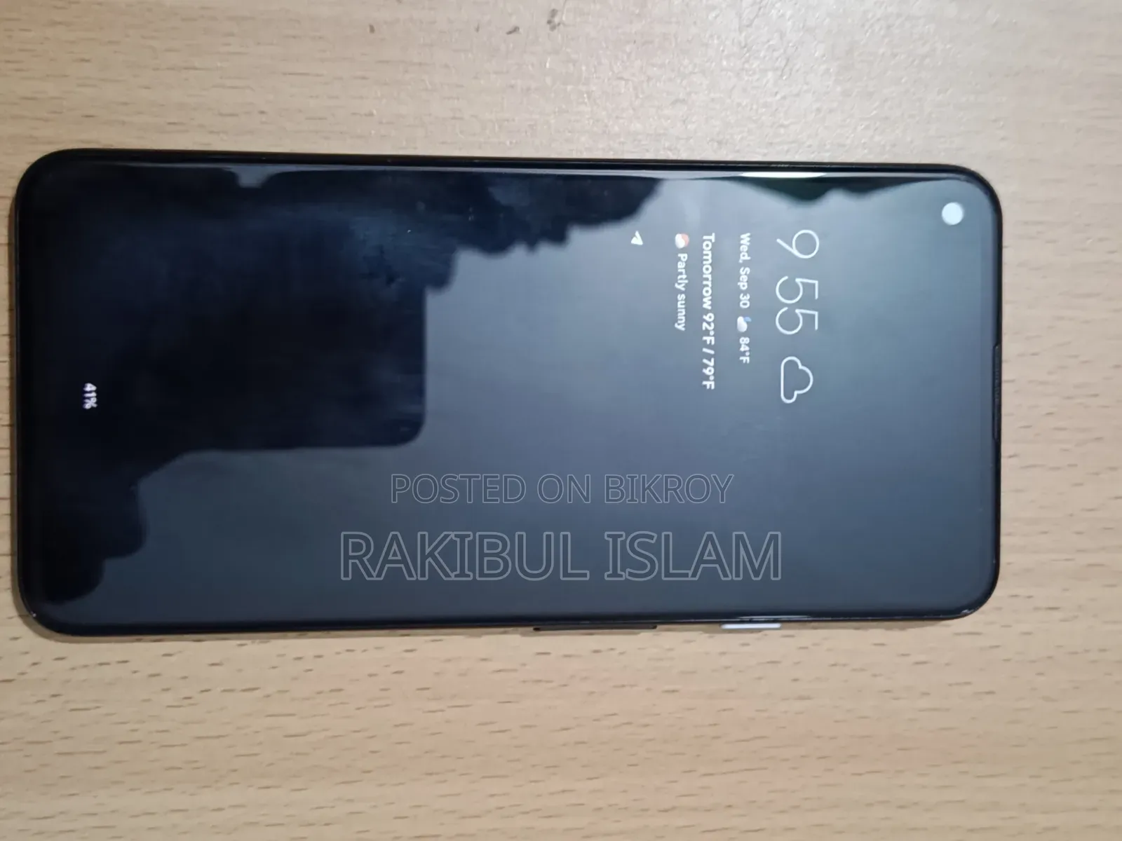 গুগল পিক্সেল ৪এ ৫জি ১২৮ জিবি ব্ল্যাক