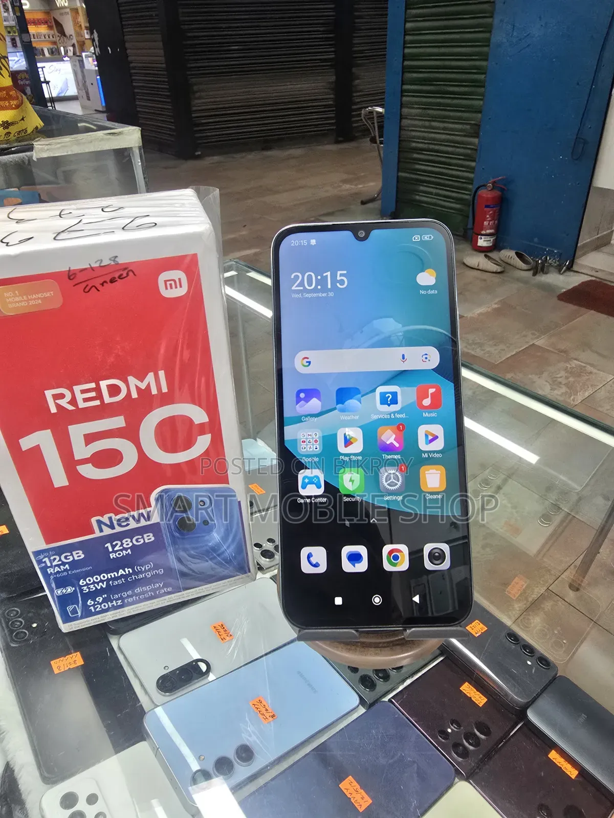 Xiaomi Redmi 15C 128 GB Gray