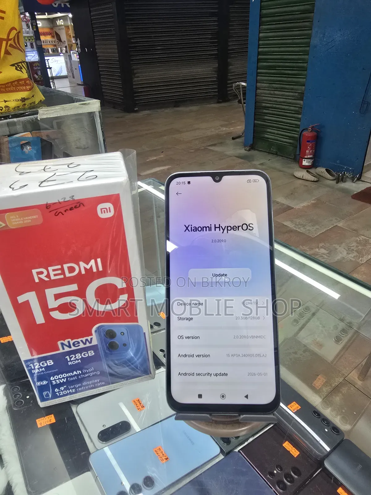 Xiaomi Redmi 15C 128 GB Gray