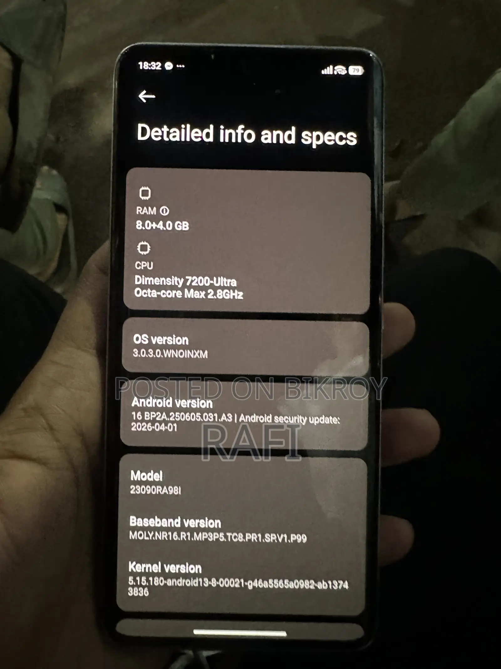 Xiaomi Redmi Note 13 Pro+ ২৫৬ জিবি পার্পল