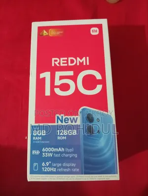Xiaomi Redmi 15C 128 GB Black