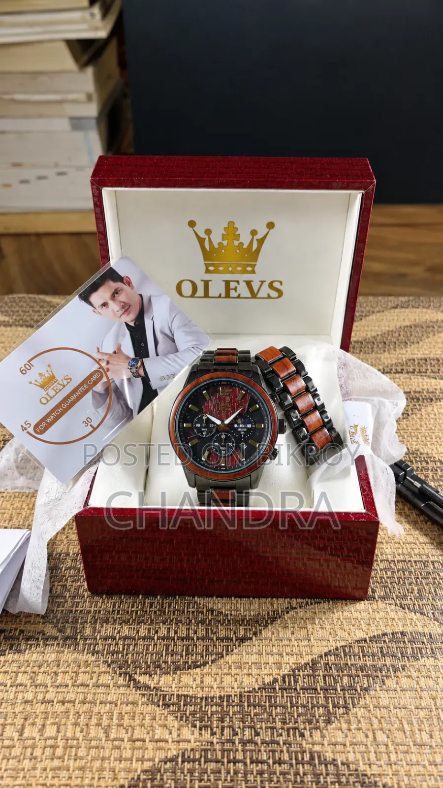 Olevs 3645 Men Chronograph