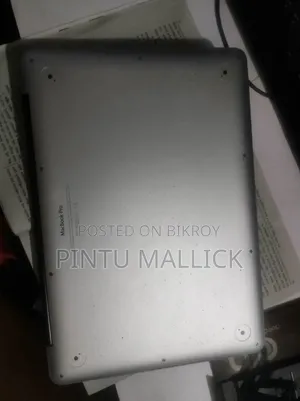 ল্যাপটপ অ্যাপল ম্যাকবুক ২০১২ ৮জিবি ইন্টেল কোর আই৫ এসএসডি ২৫৬জিবি