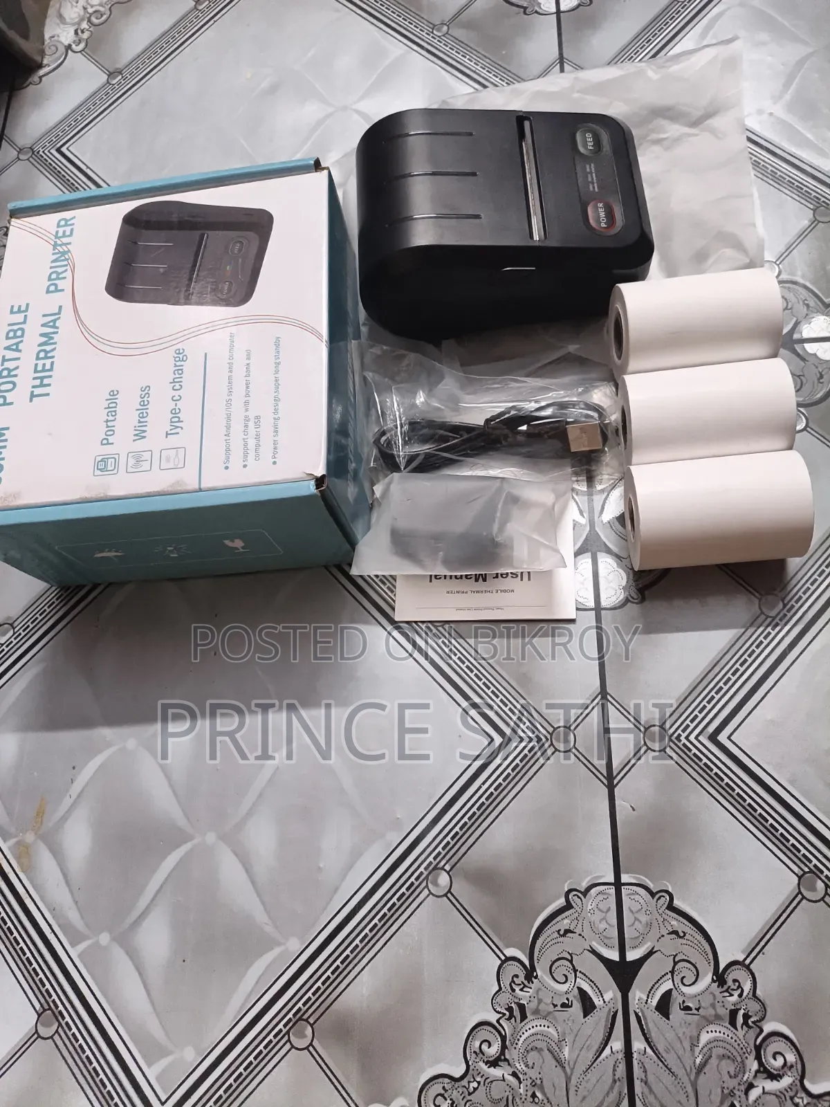58mm Portable Thermal Printer
