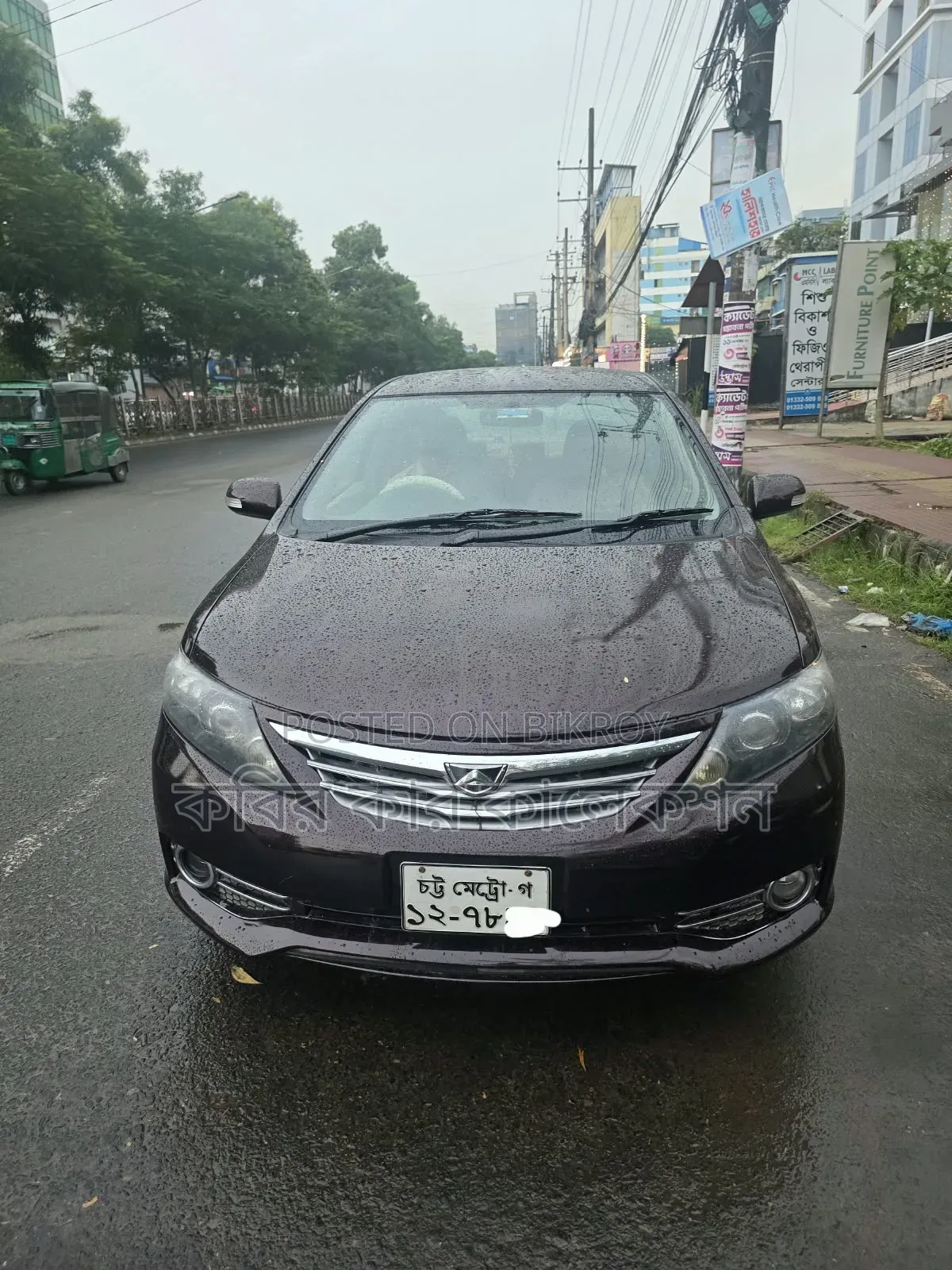 Toyota Allion 2011 Maroon