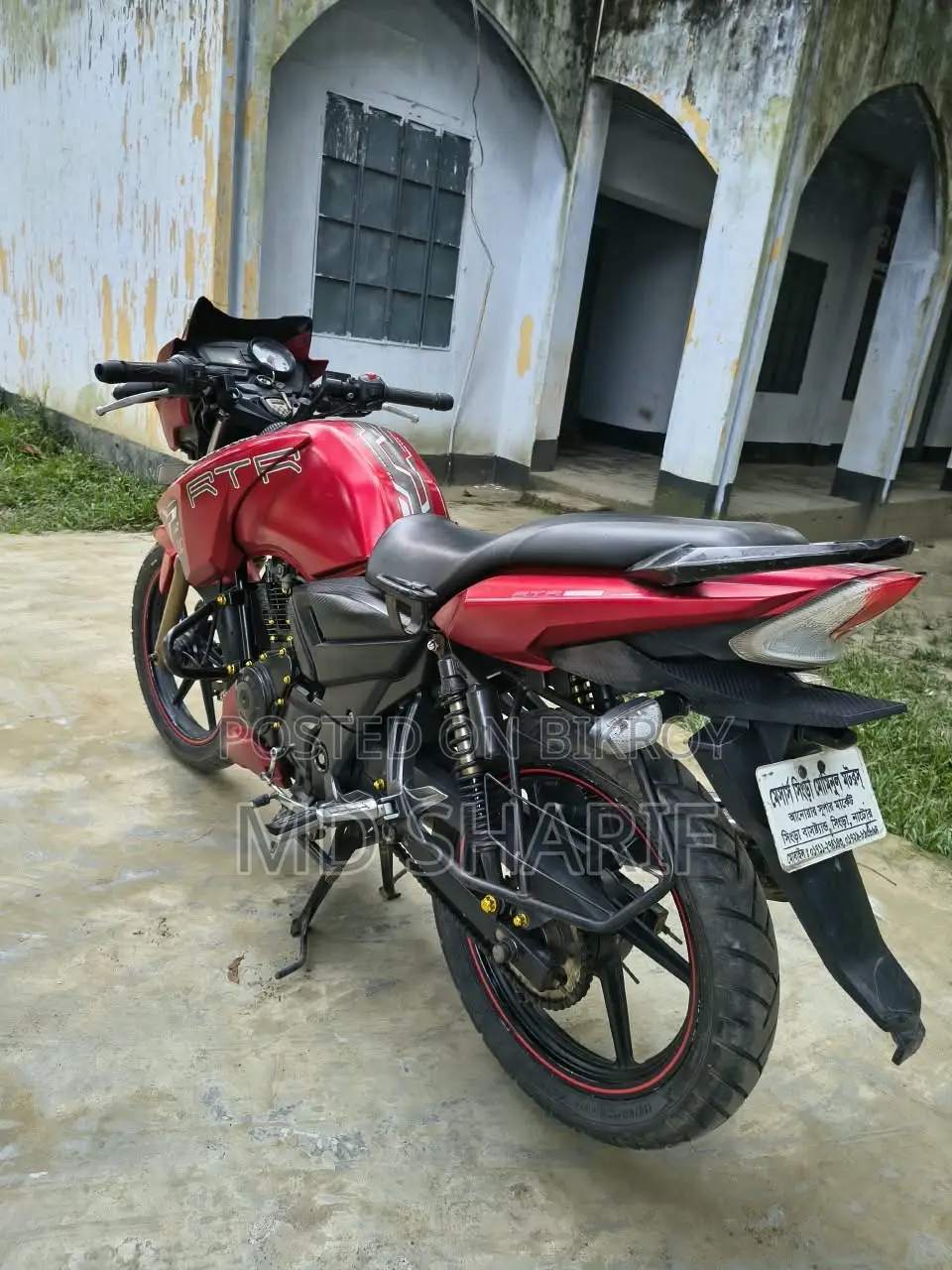 TVS Apache RTR 160 2V 2020 Red