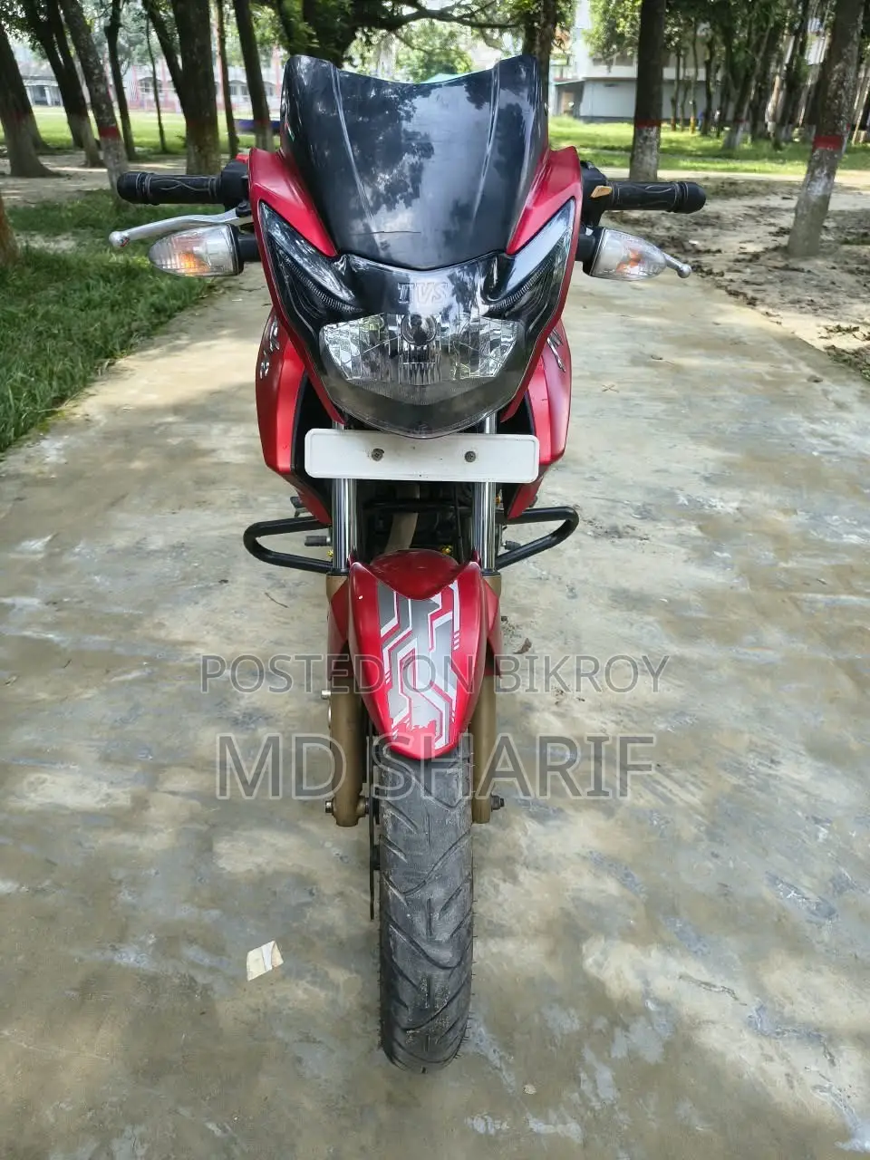 TVS Apache RTR 160 2V 2020 Red