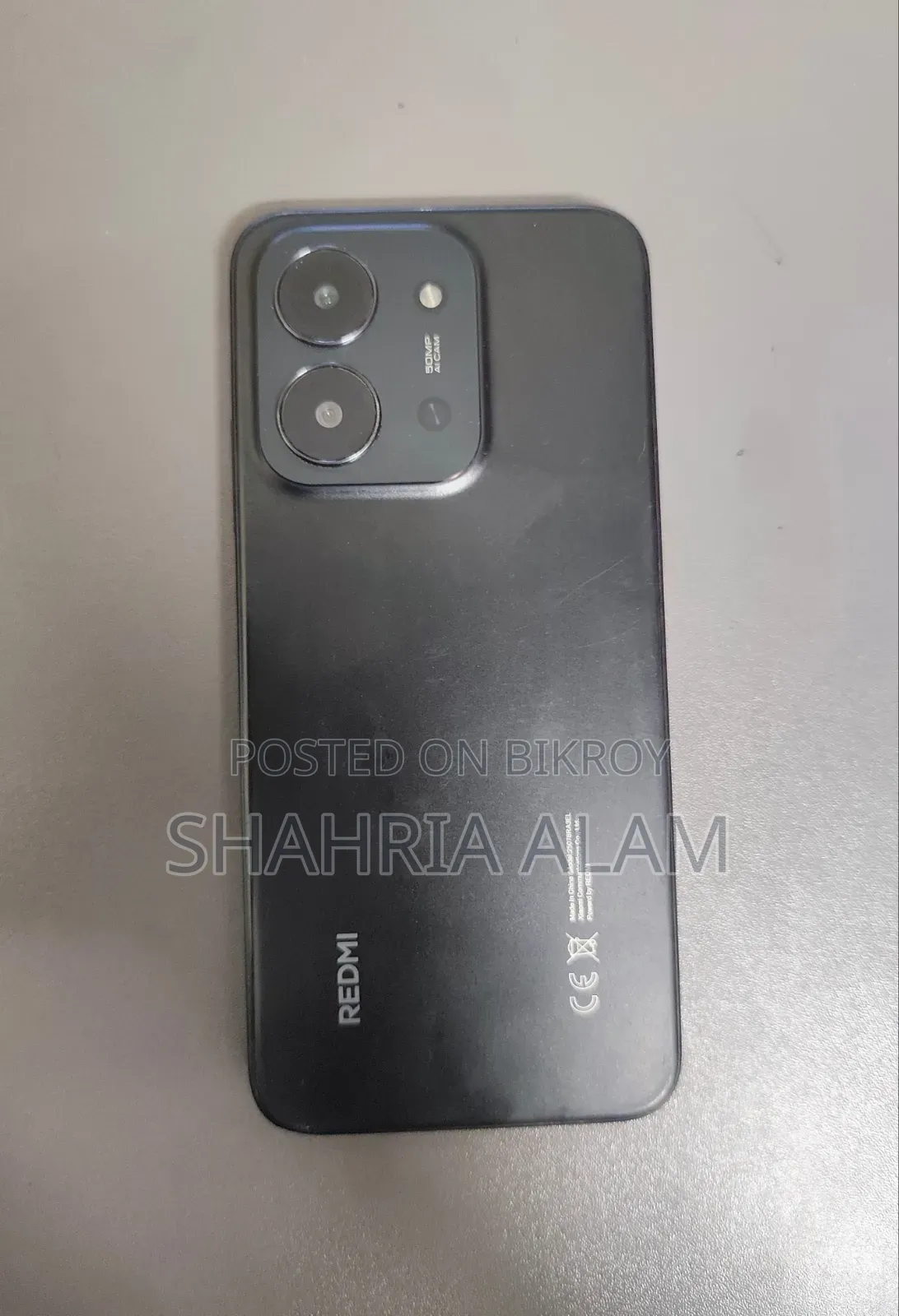 শাওমি রেডমি ১৫সি ২৫৬ জিবি ব্ল্যাক