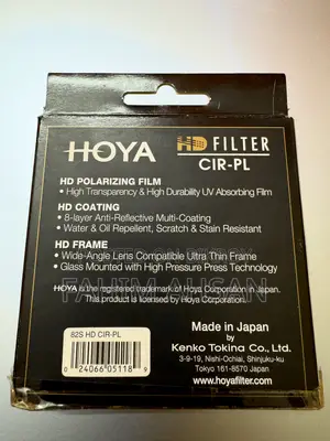 Hoya HD CIR-PL UV Lens Filter (82mm)