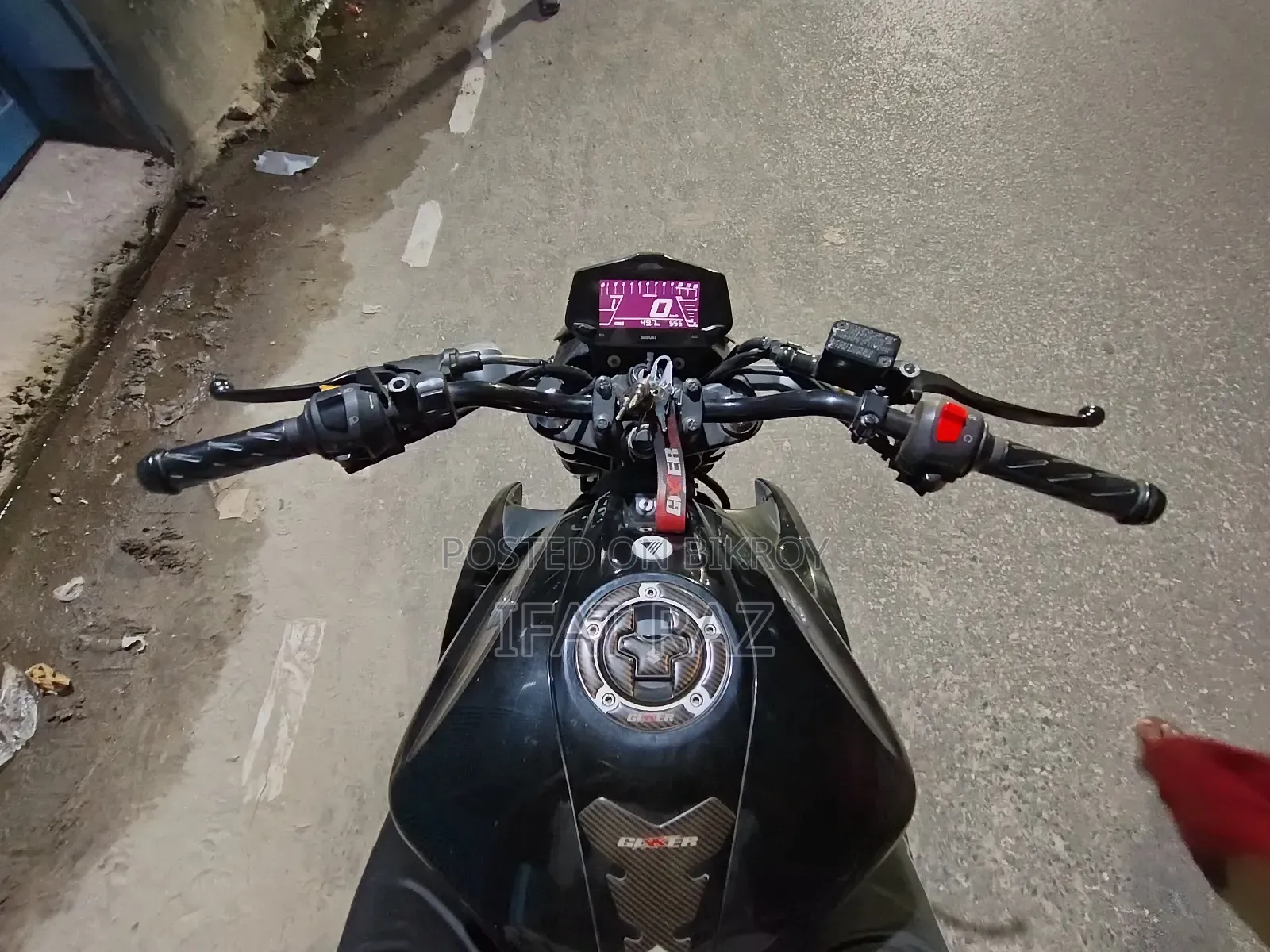 Suzuki Gixxer 2024 Black