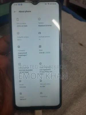 Oppo A5 128 GB Blue