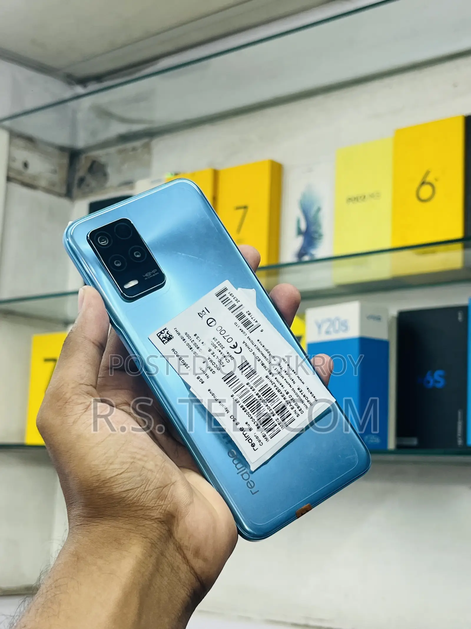 New Realme 8 5G 128 GB Blue