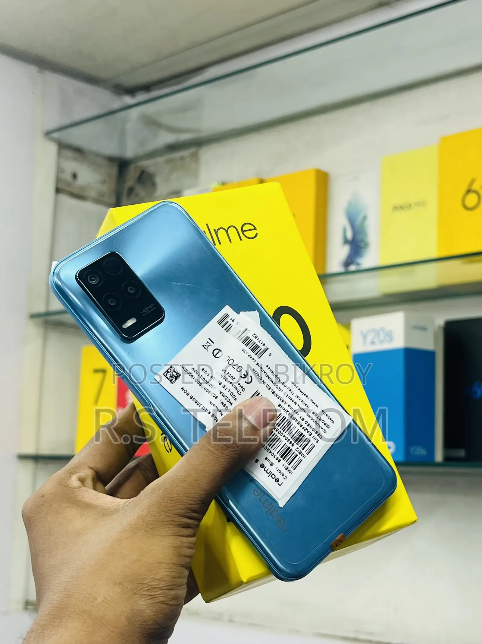 New Realme 8 5G 128 GB Blue