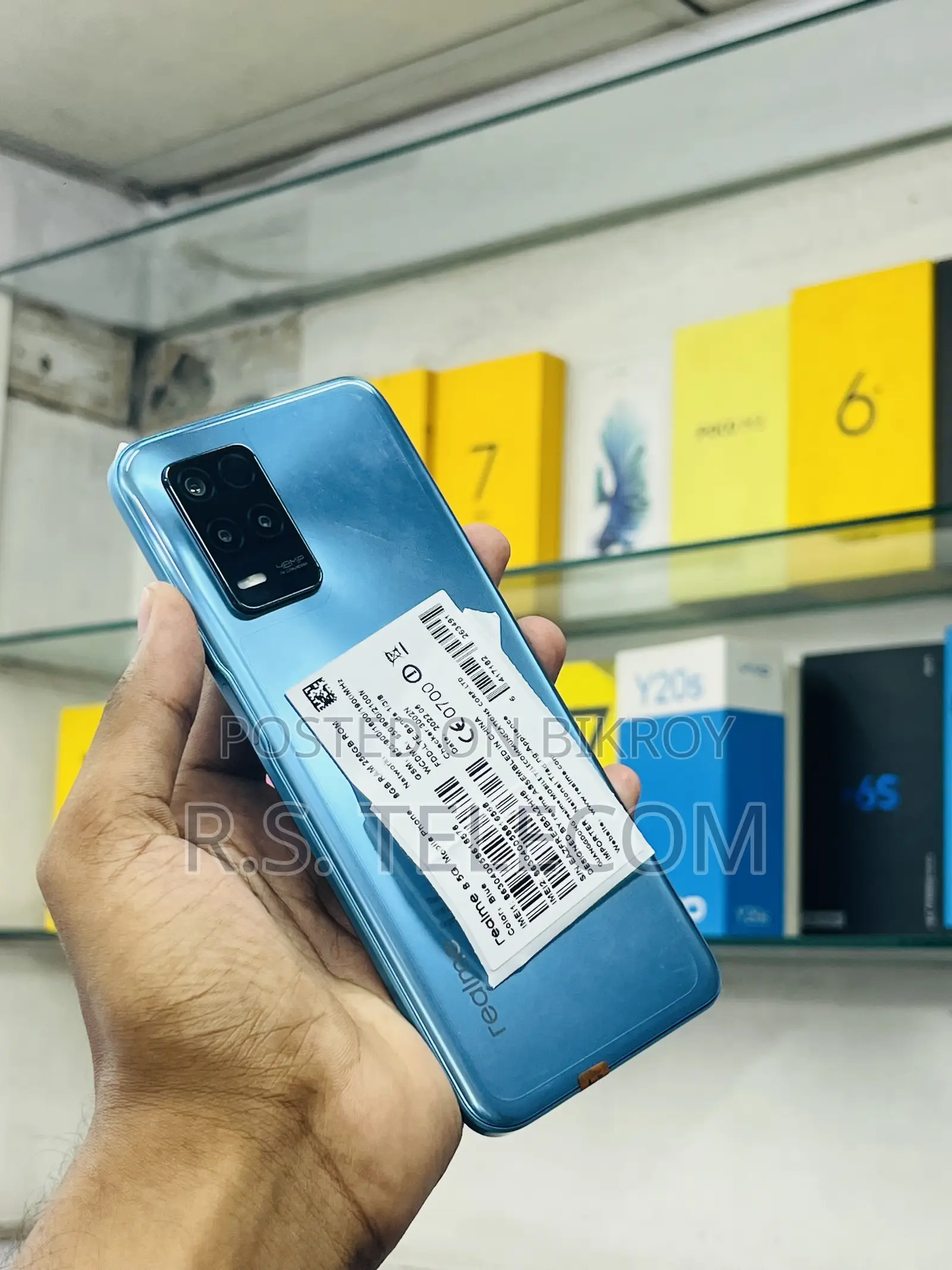 New Realme 8 5G 128 GB Blue