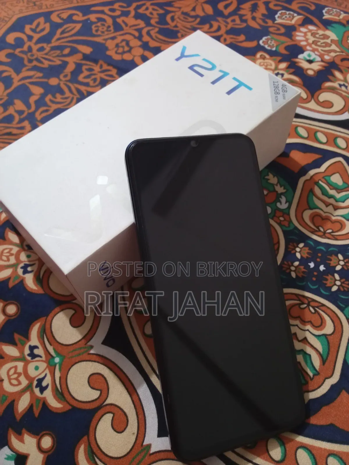 Vivo Y21t 128 GB Blue