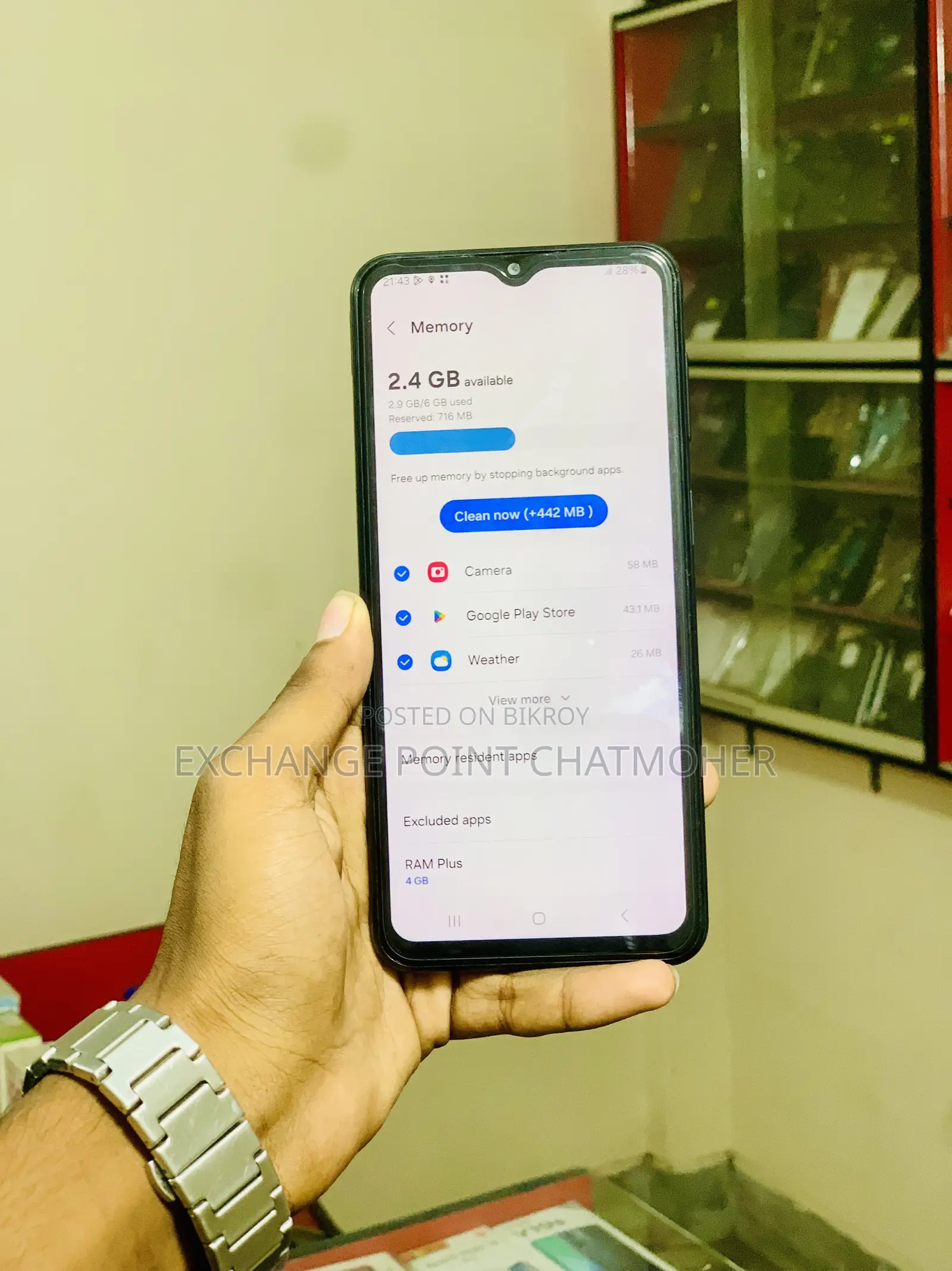 Samsung Galaxy F23 128 GB Green