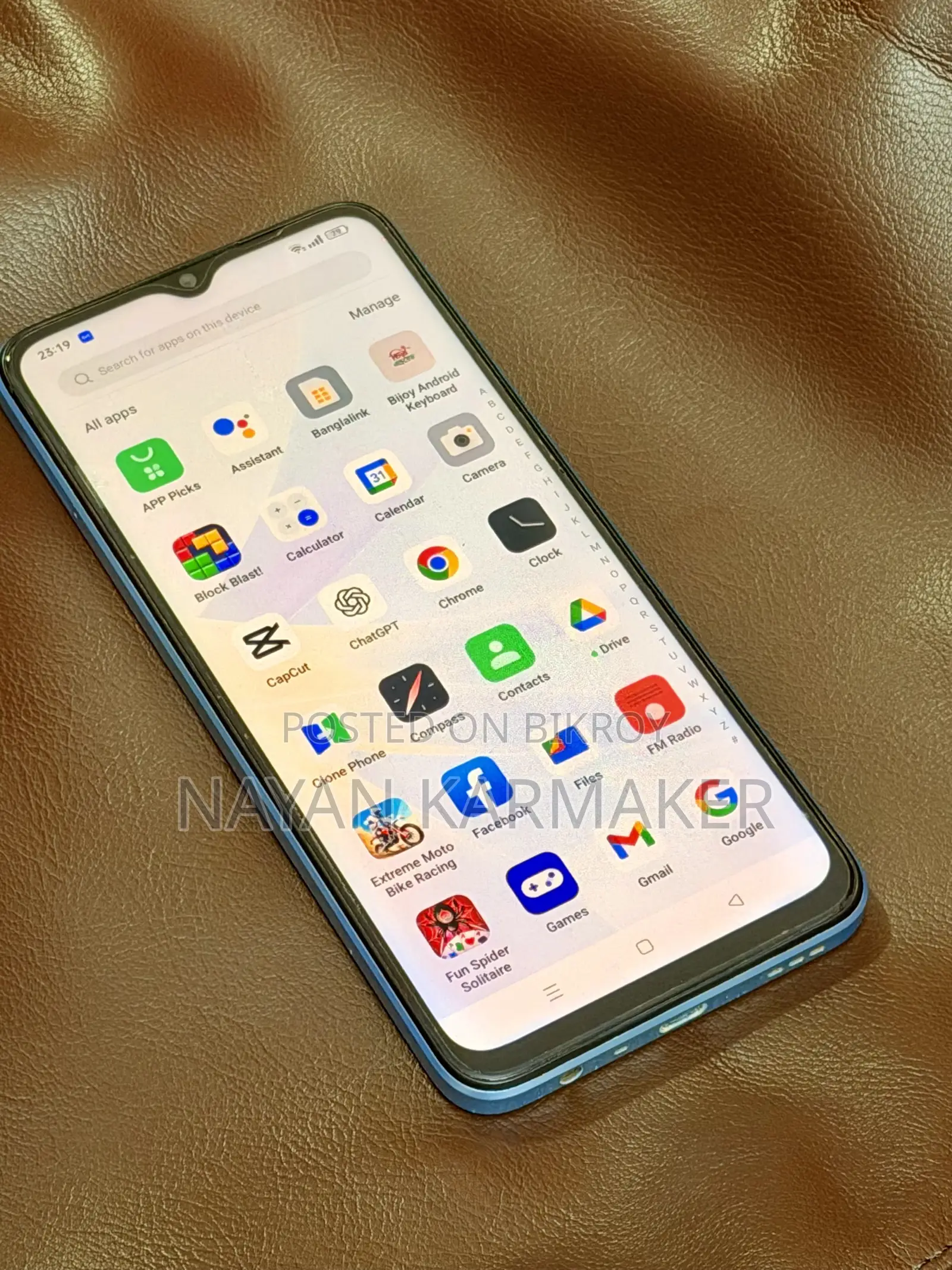 Oppo A17 64 GB Blue