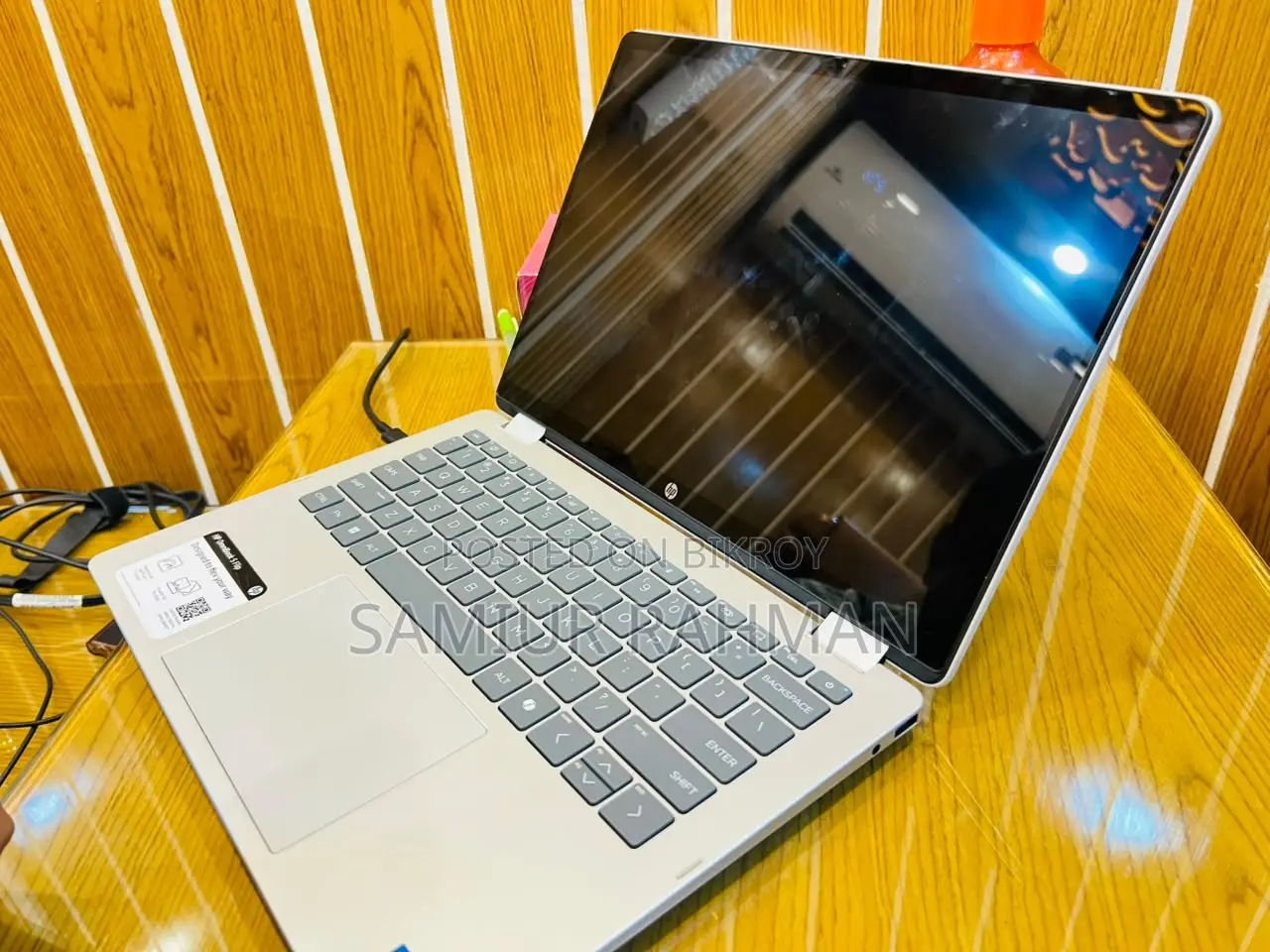 ল্যাপটপ HP 14-dq1088wm 16GB ইন্টেল কোর i7 SSD 512GB
