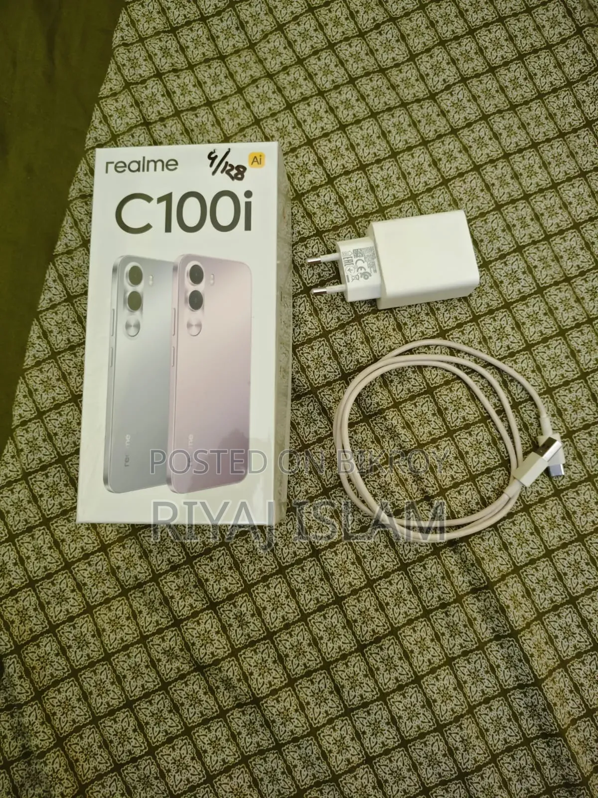 New Realme C100i 128 GB Purple