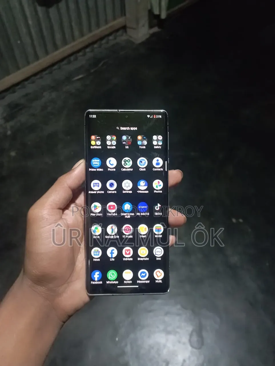 Sharp Aquos R6 128 GB Black