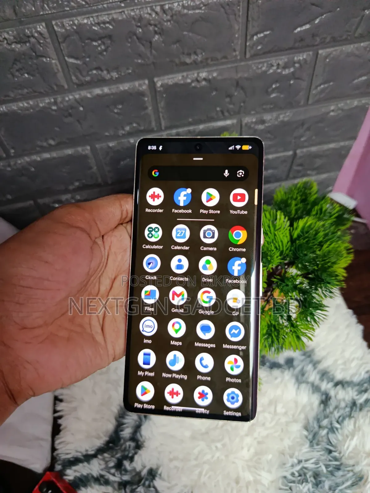 গুগল পিক্সেল ৭ প্রো ১২৮ জিবি সাদা