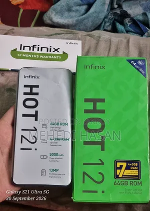 Infinix Hot 12i 64 GB Blue