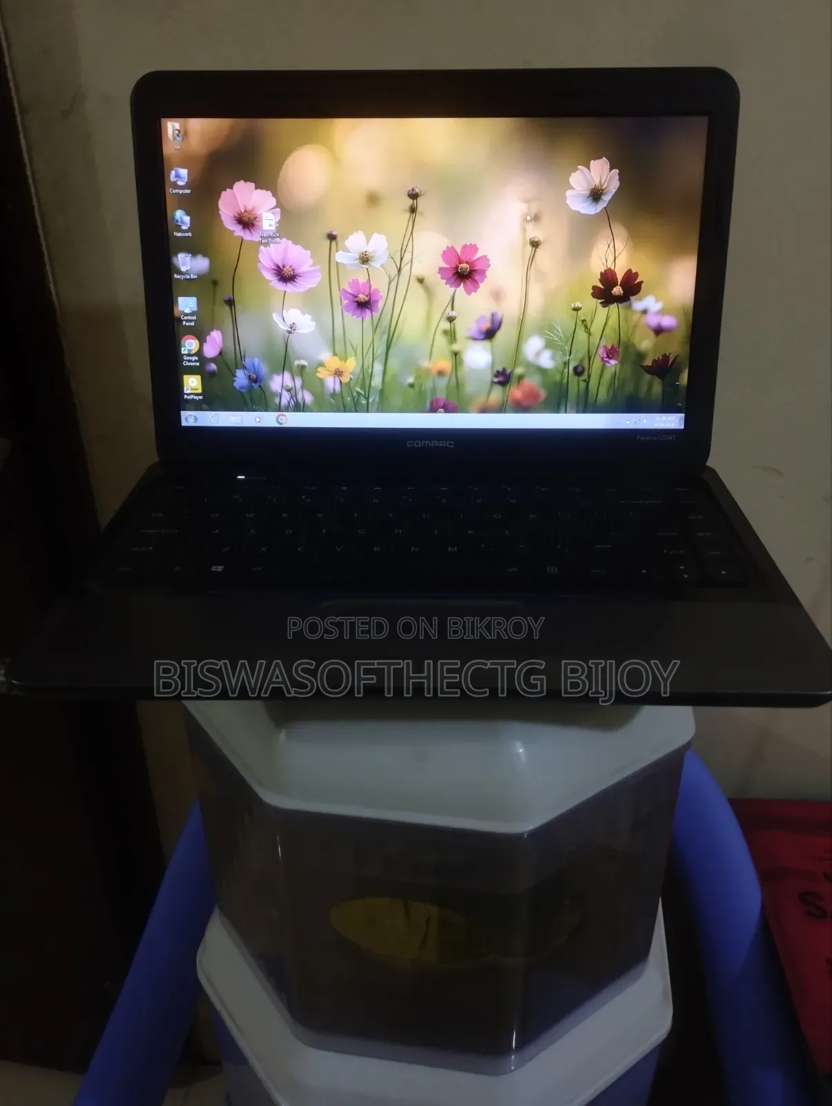 Laptop HP Compaq Presario CQ45 4GB Intel Core i3 HDD 128GB