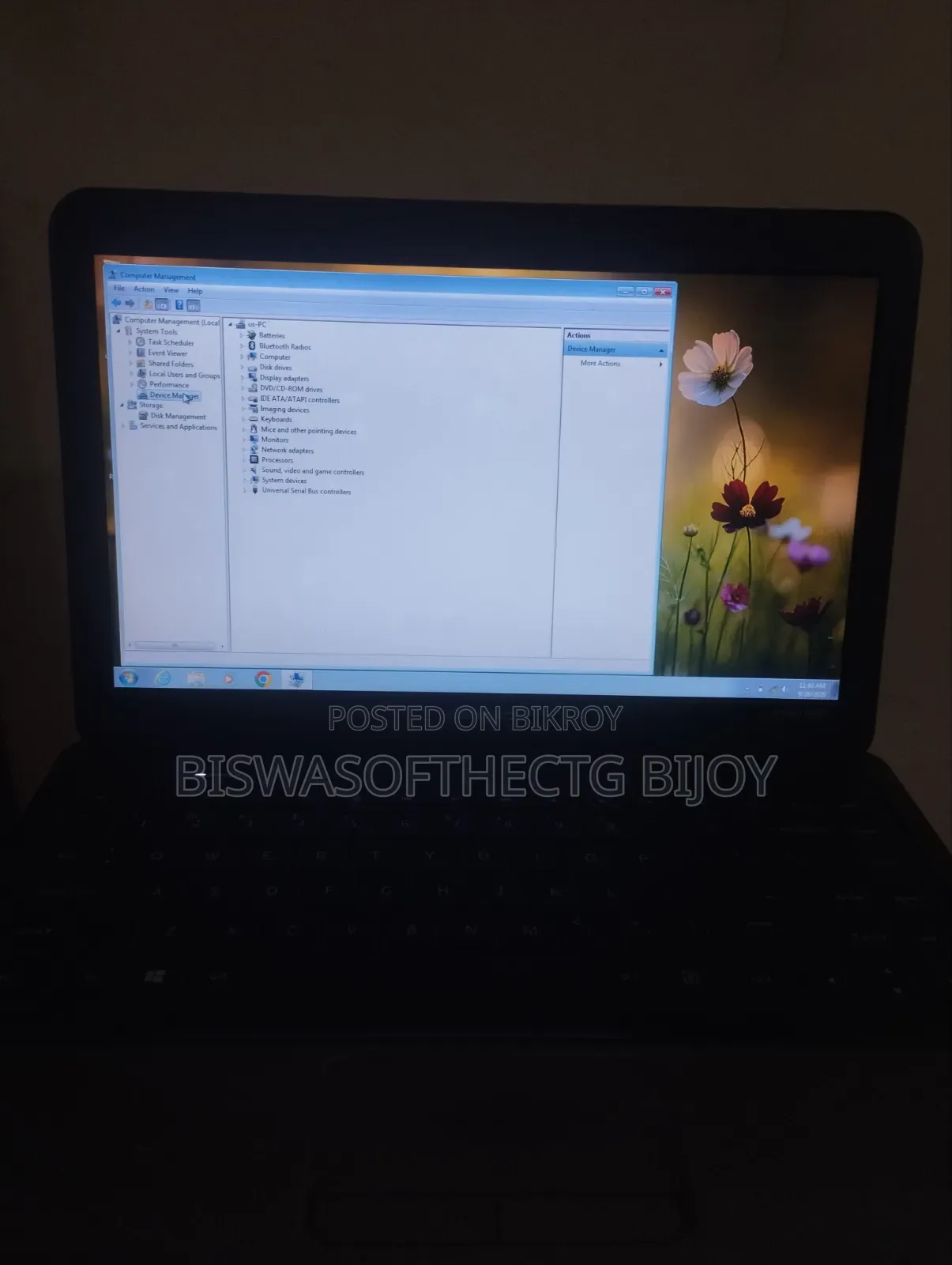 Laptop HP Compaq Presario CQ45 4GB Intel Core i3 HDD 128GB