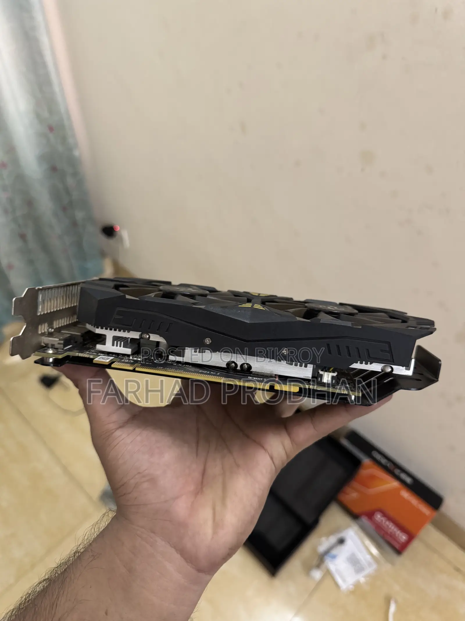 Peladn RX 580 2048SP 8GB — চমৎকার অবস্থা