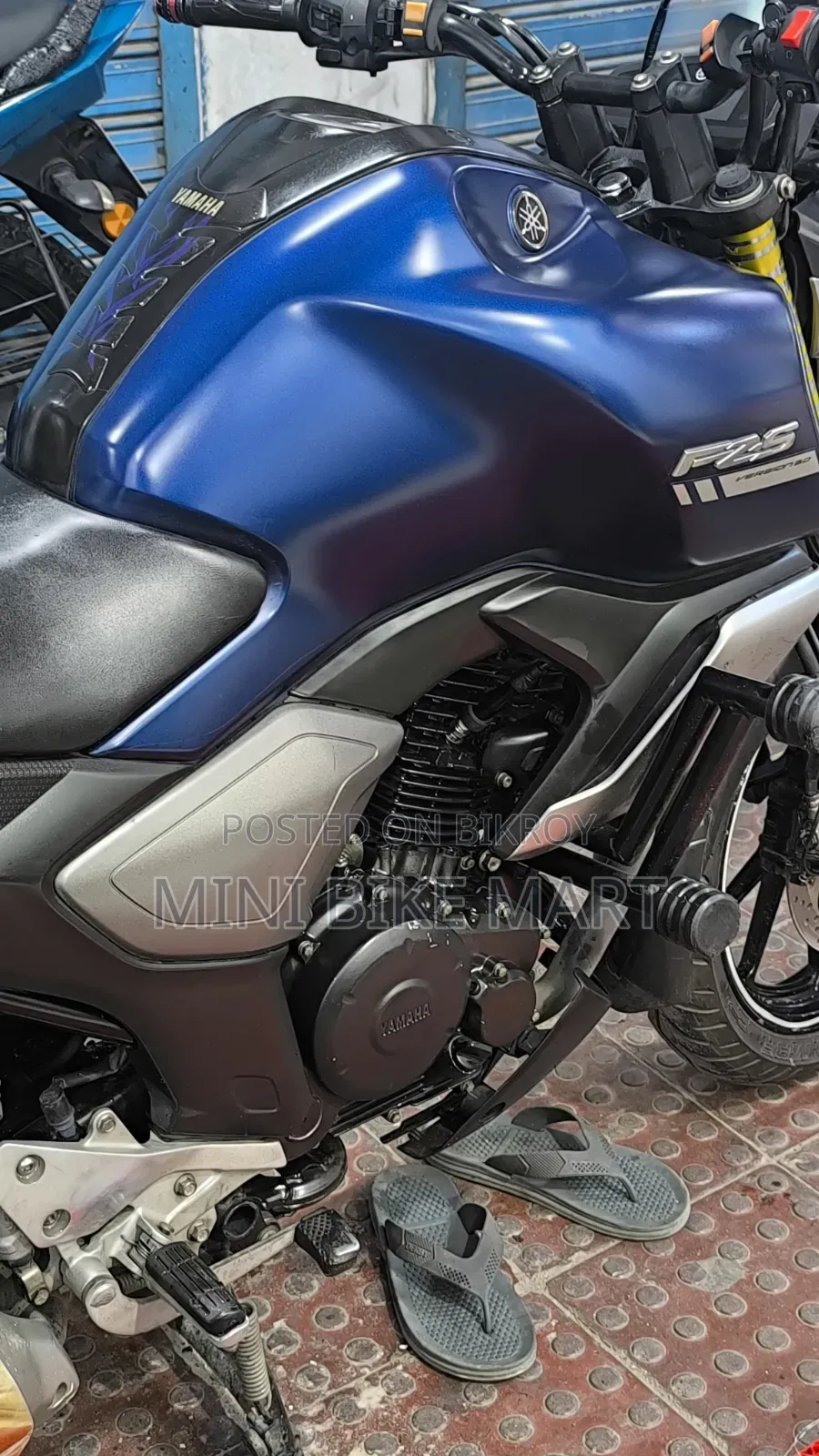 Yamaha FZS V3 2020 Blue