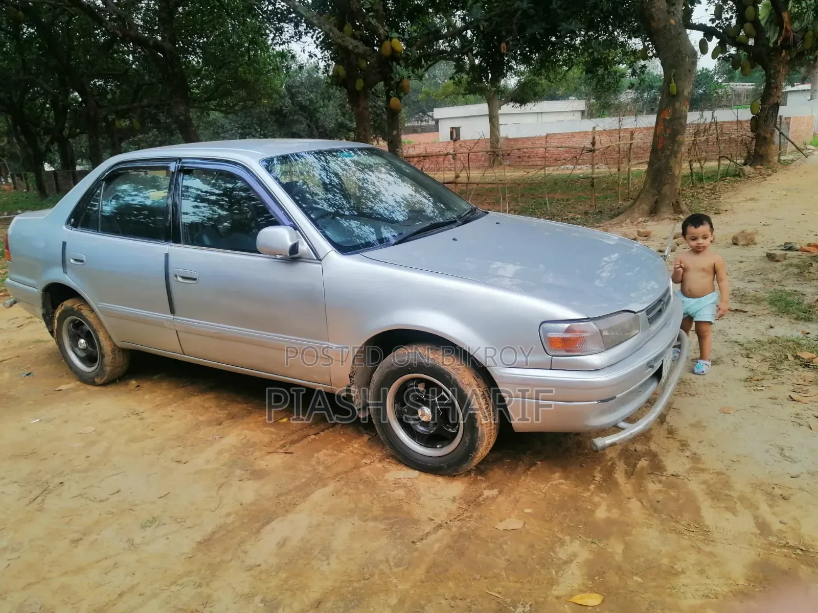 টয়োটা করোলা সেডান ১৯৯৫ গ্রে