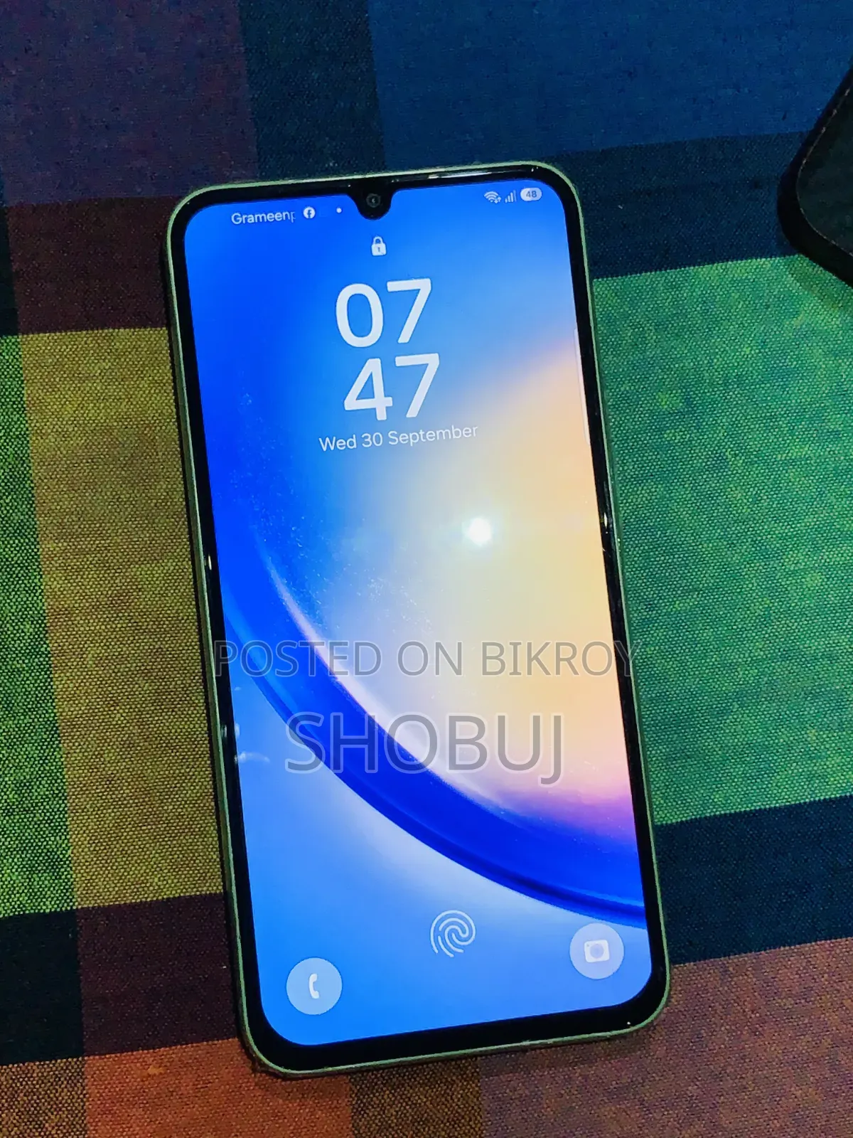 স্যামসাং গ্যালাক্সি এ৩৪ ৫জি ১২৮ জিবি ইয়েলো