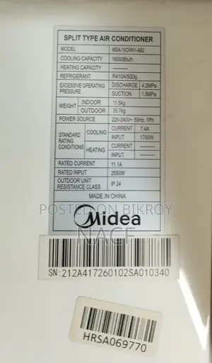 Midea 1.5 Ton Non-Inverter AC