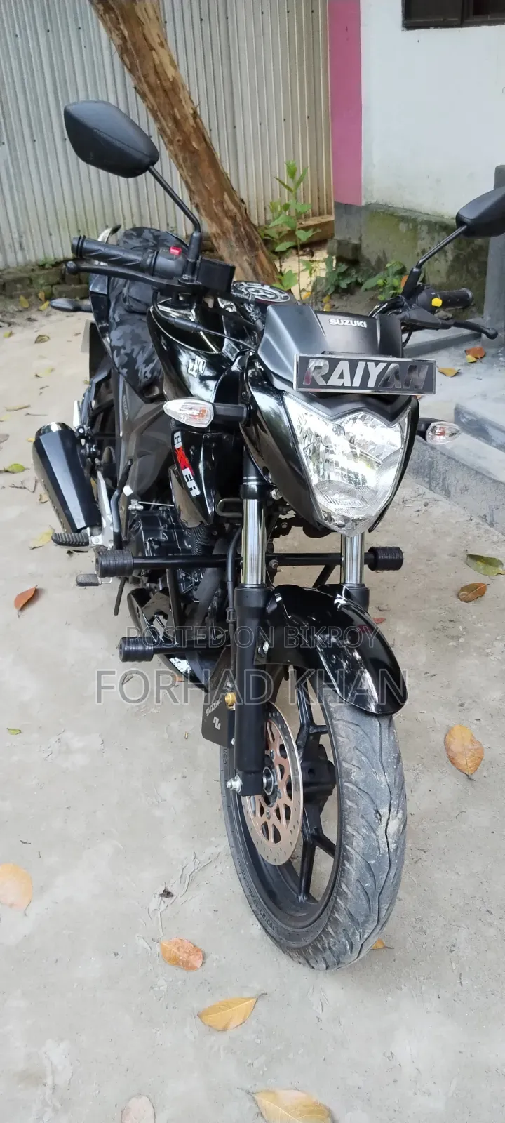 New Suzuki Gixxer 2025 Black