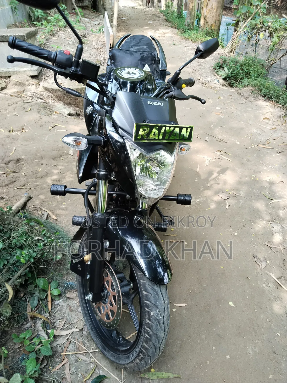 New Suzuki Gixxer 2025 Black