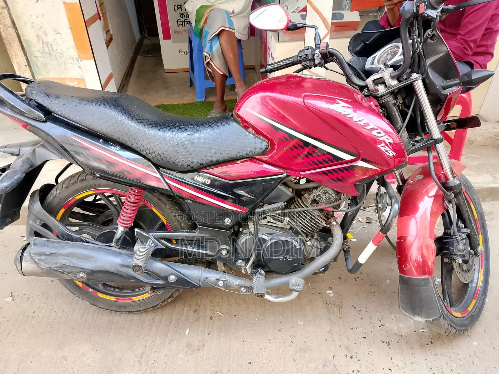 Hero Ignitor 125 Techno 2017 Red