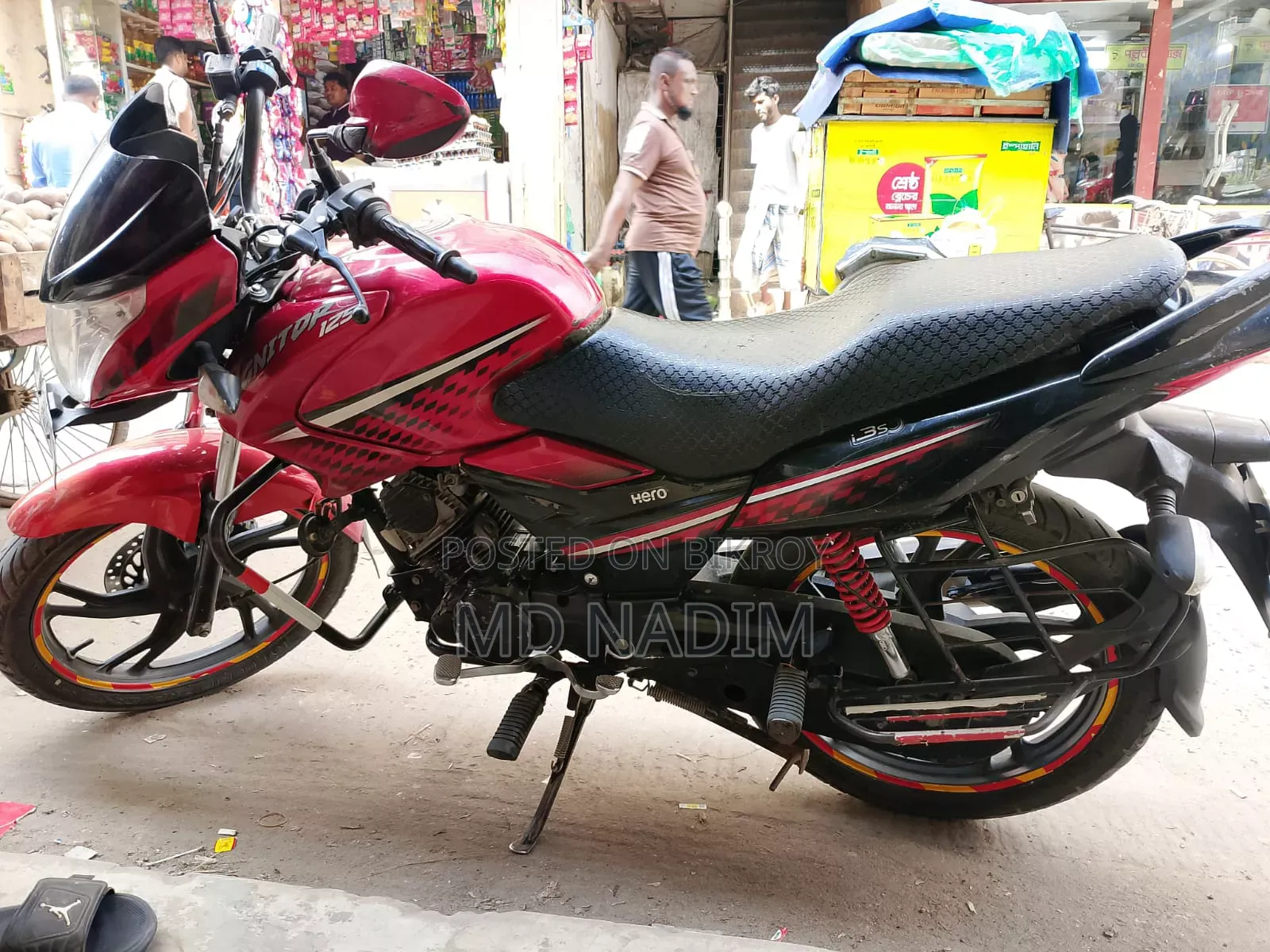 Hero Ignitor 125 Techno 2017 Red