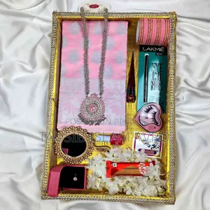Saree Gift Combo Box - 11 in 1 Full Package