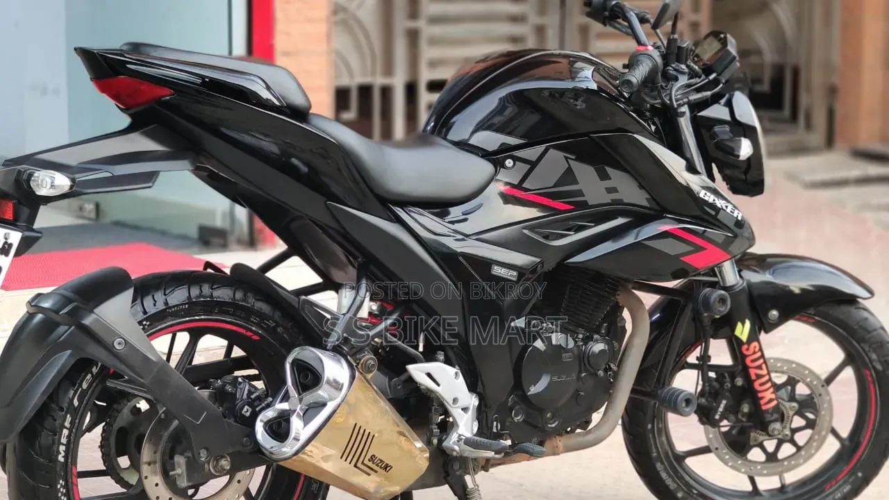 Suzuki Gixxer 2022 Black