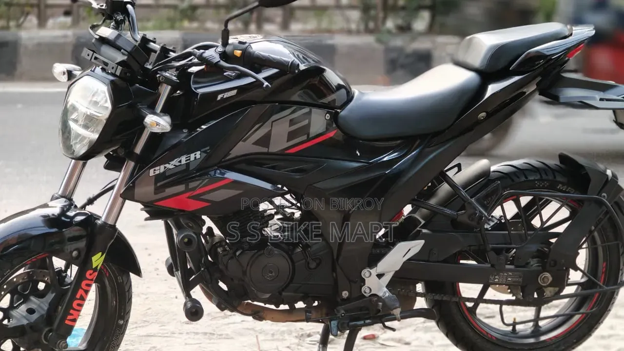 Suzuki Gixxer 2022 Black