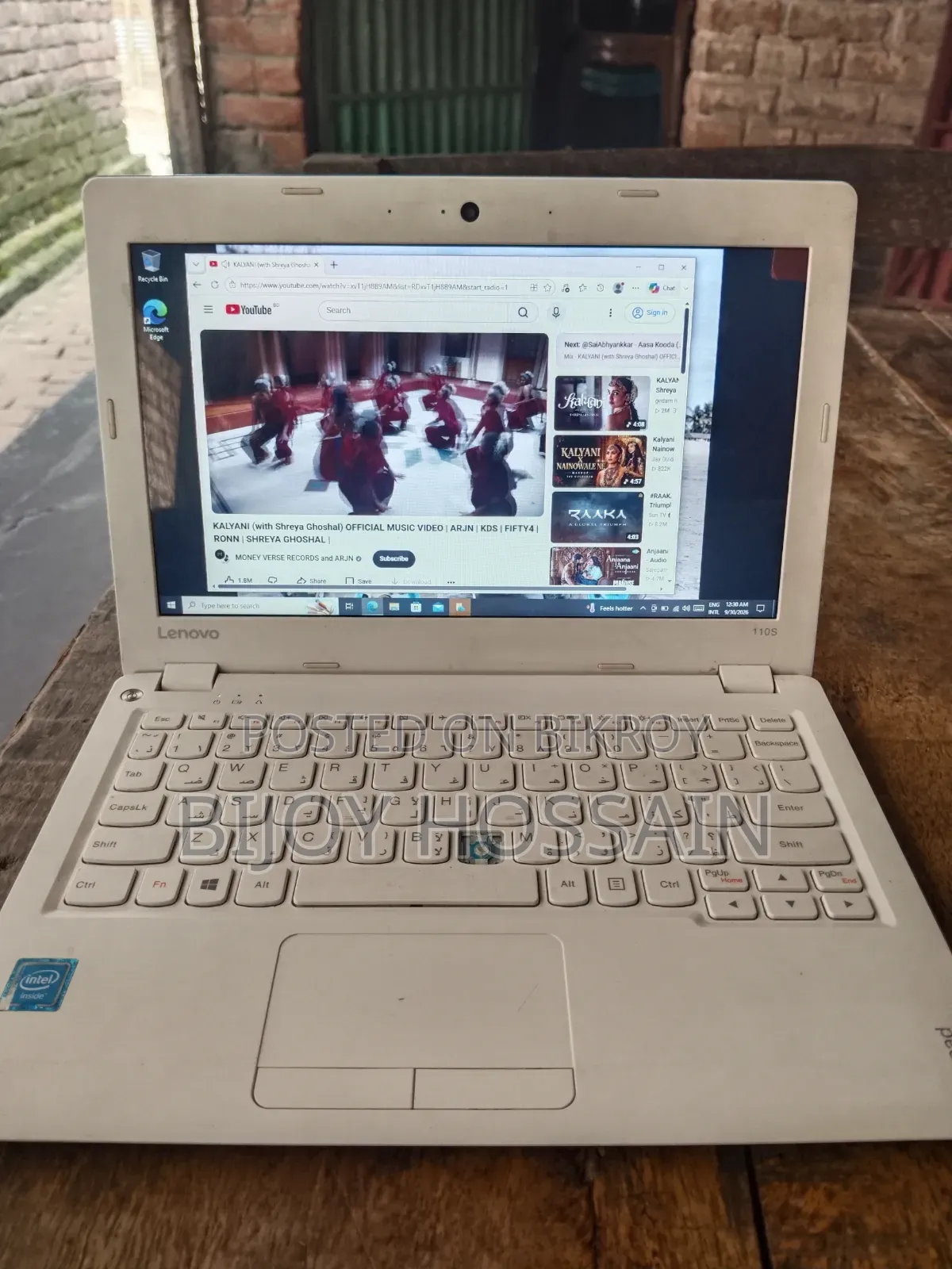 Laptop Lenovo IdeaPad 110S 2GB SSHD+SSD 32GB
