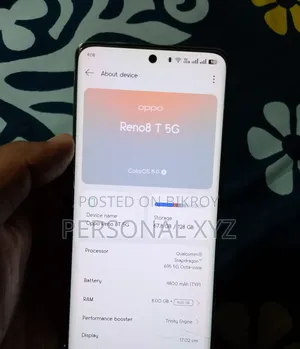 অপো রেনো ৮টি ১২৮ জিবি অরেঞ্জ