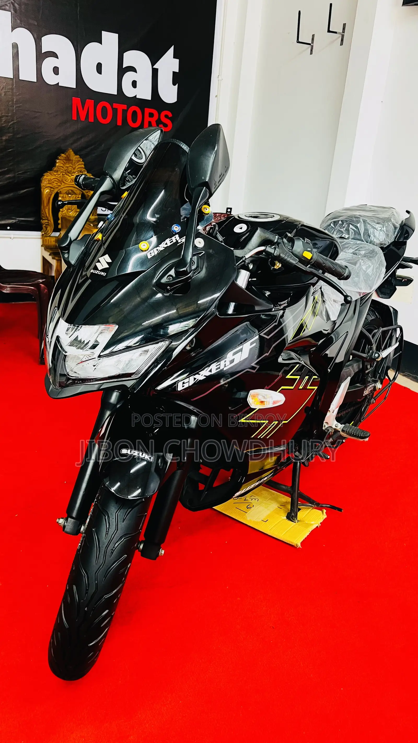 নতুন সুজুকি জিক্সার এসএফ ২০২৬ কালো