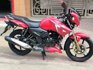 TVS Apache RTR 160 2V ABS 2023 Red