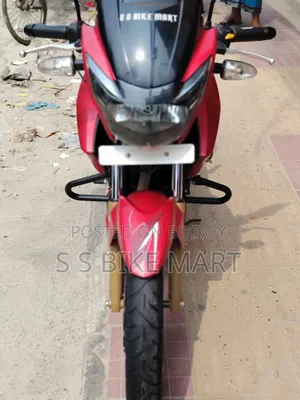 TVS Apache RTR 160 2V ABS 2023 Red